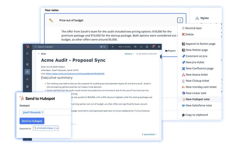 Nyota.ai — The One AI Notetaker to Align Sales, Support, and Project Teams