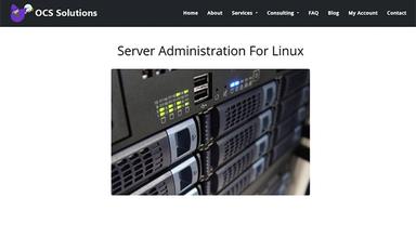 Ocs Solutions Server Administration For Linux