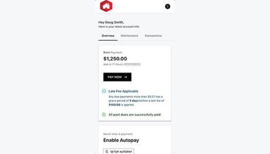 Tenant Portal