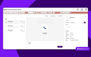 Omnichannel Contact Center Voice Agent