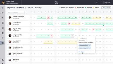 OnBlick Timesheets