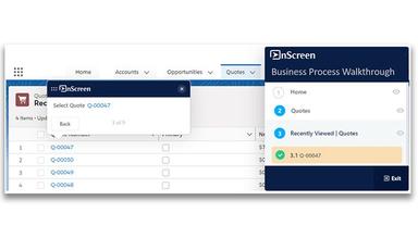 OnScreen walkthrough