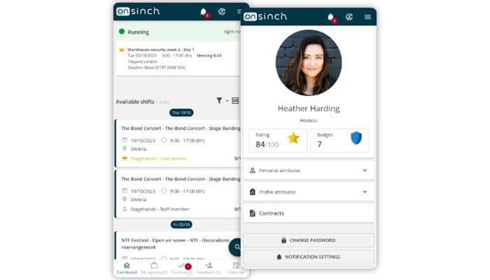 OnSinch Through OnSinch's mobile-optimized design, access vital data and features whenever you need them.