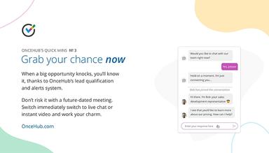 OnceHub Grab Your Chance Now