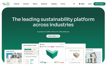 One Click LCA Home Page