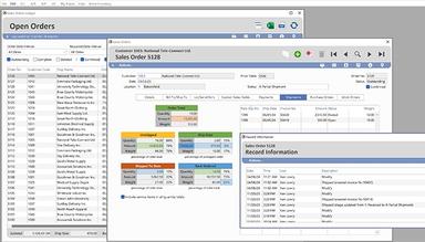 Connected Software Open Customer Orders