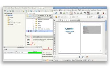 OpenKM control version