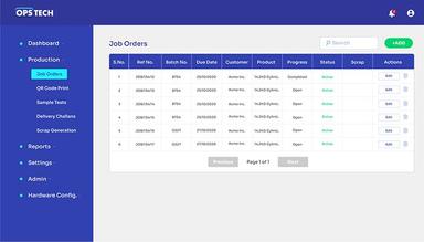 Opstech Job Orders