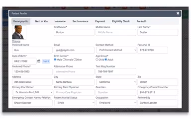 OptiMantra Patient Profile
