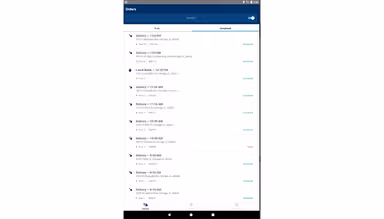 OptimoRoute Completed Orders