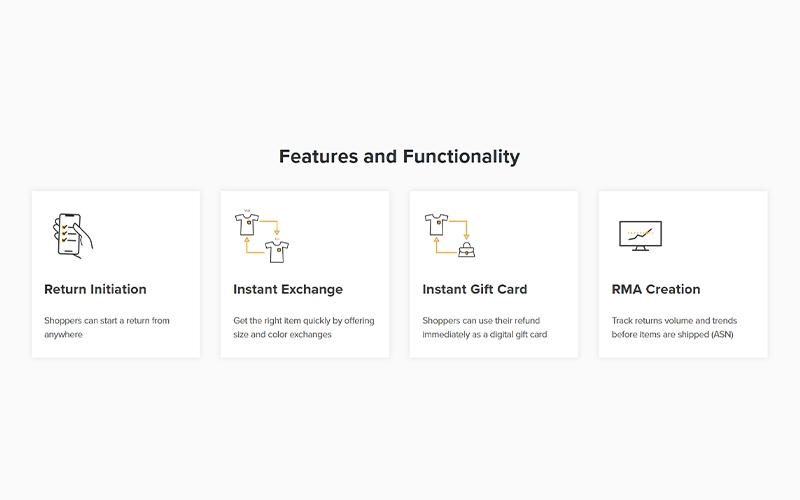 Optoro Features