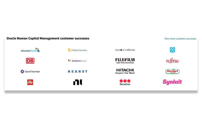 Oracle HCM Cloud Customer Success