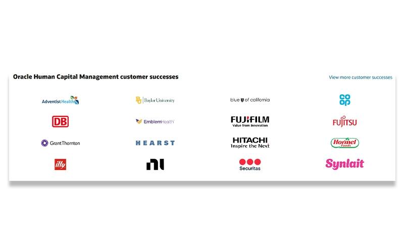 Oracle HCM Cloud Customer Success