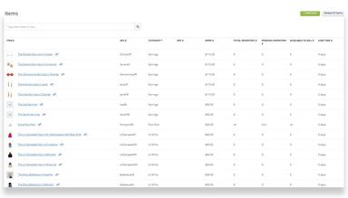 OrderCircle items
