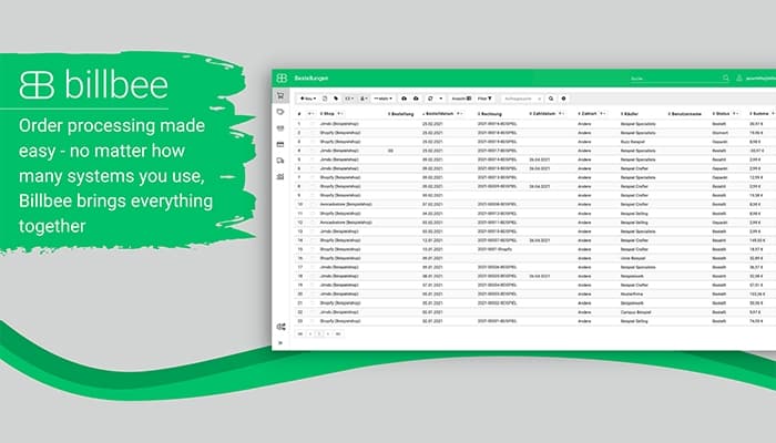 Order processing made easy no matter how many systems to use Billbee brings everything together