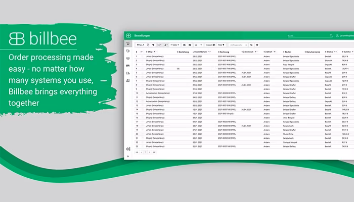 Order processing made easy no matter how many systems to use Billbee brings everything together