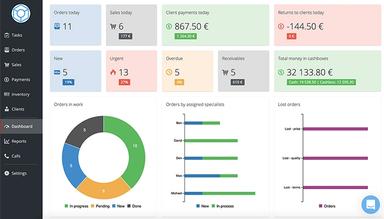 Orderry Dashboard