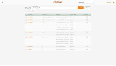 Ordway Platform Products Organized to Plans