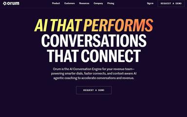 Orum Conversations That Connect