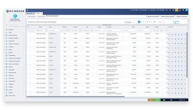 Our Evidence ERP Software links the movements in an automated way to reflect any type of expense or operation in the system and generate files in XML formats