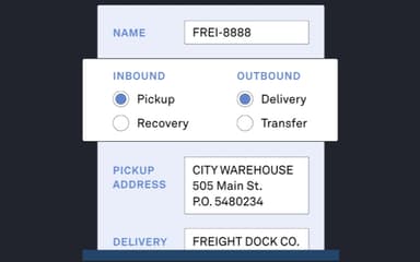Pallet Delivery Informtion