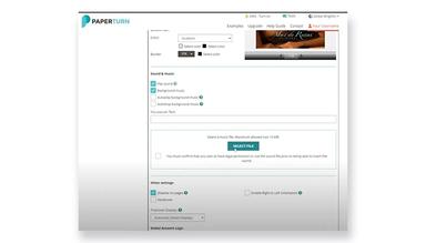 Paperturn How to add music