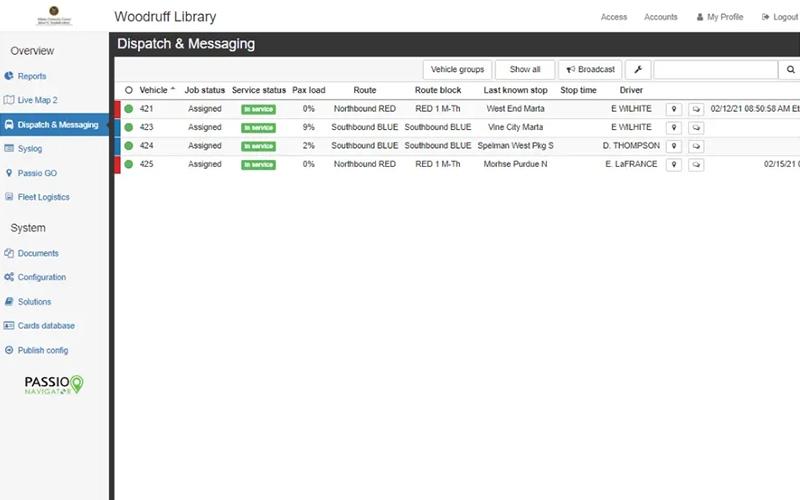 Passio Data in Navigator