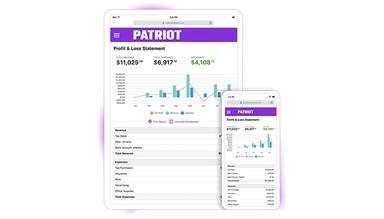 Patriot Accounting Mobile Friendly Design