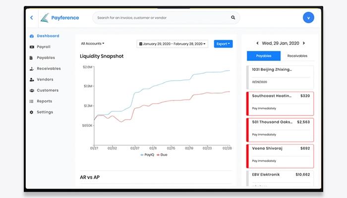 Payference Dashboard