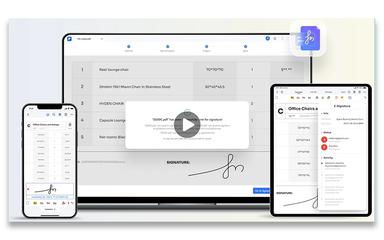Pdfelement Utilize certificate-based legal signatures, send documents to bulk signers effortlessly, and collect and track signatures from anywhere, on any device.