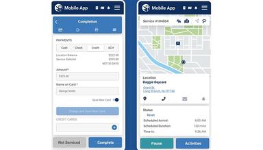 PestPac Mobile App Interface