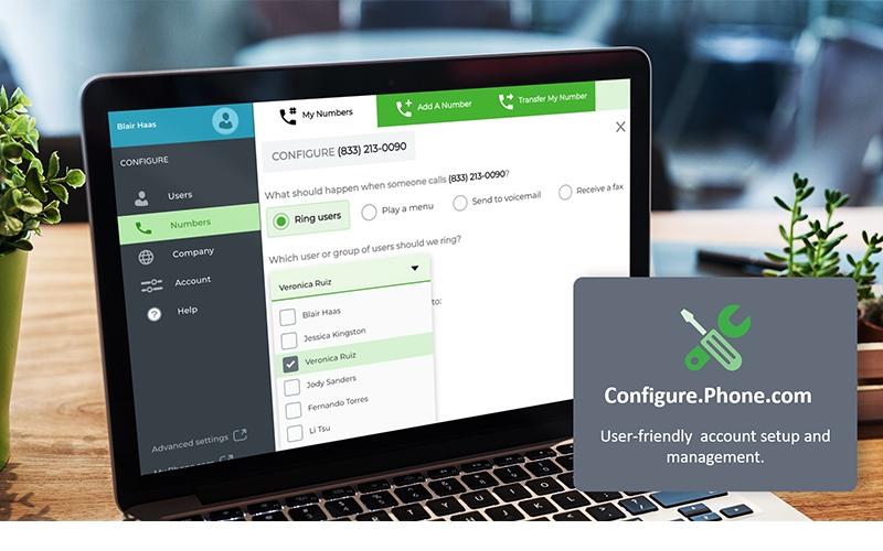 Phone.com Portal For Account Setup