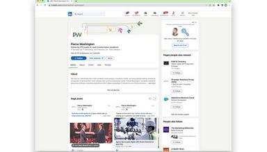 Pierce Washington Social Profile
