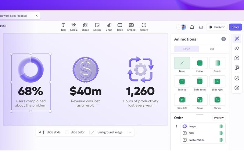 Pitch Software Elegant Animations And Transitions