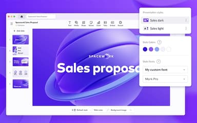 Pitch Software Intuitive Creation And Powerful Brand Tools