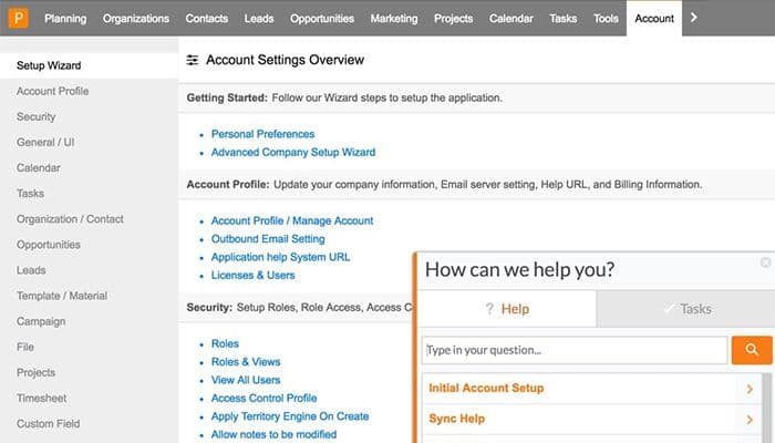 Account Settings