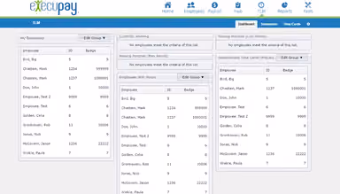 Execupay time and labor management