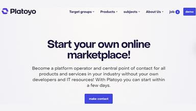Start your own online marketplace