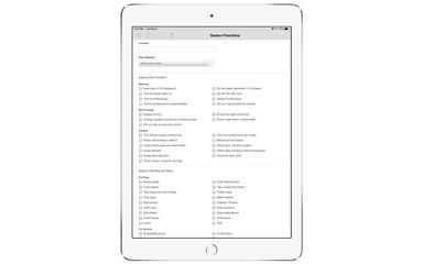 PlayerLync Chceklists