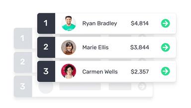 Pledge It Use Our Real Time Leaderboard