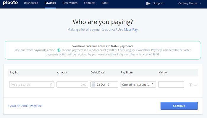 Plooto Integrated Payables