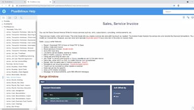 Plus & Minus Web Help