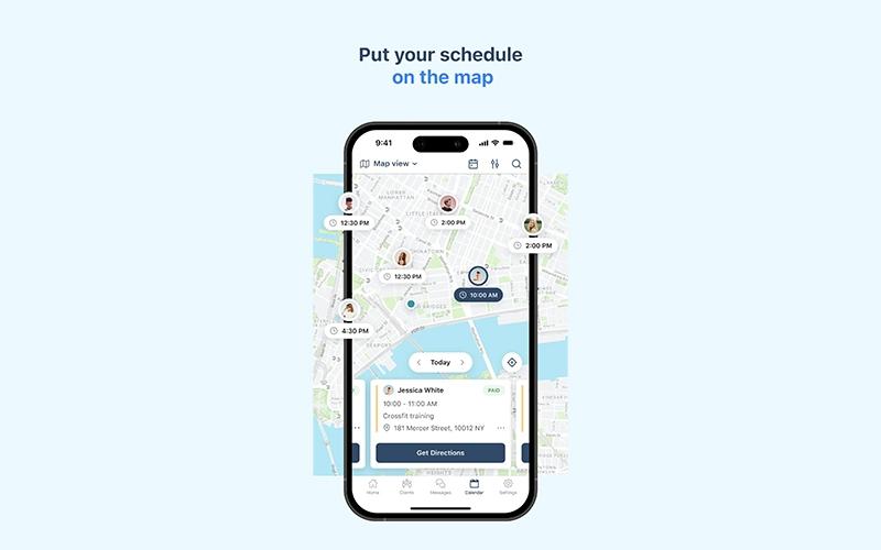PocketSuite Get Directions On Map