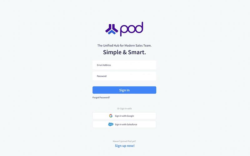 Pod Sign In