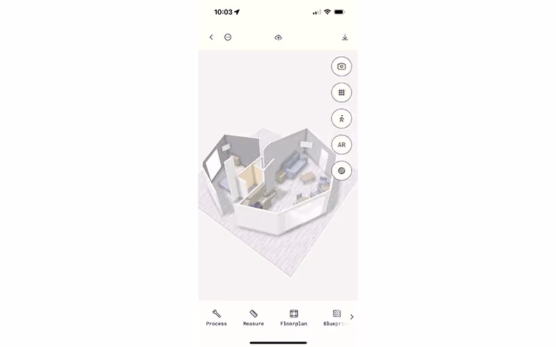 Polycam Floor Plan