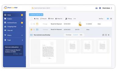 PostScan Mail Scanning