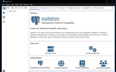 PostgreSQL PgAdmin