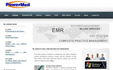 Powermed Homepage