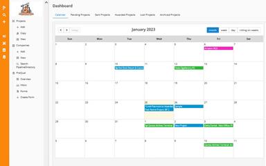 PreconSuite Bid Management Dashboard