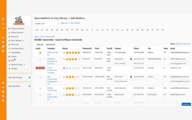 PreconSuite Bid Management Add Bidders
